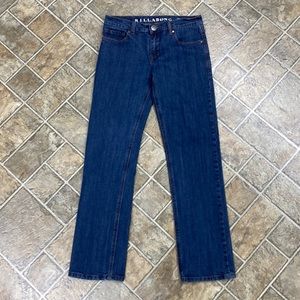 Billabong Regular Rex Jeans Mid Rise, Dark Blue Wash